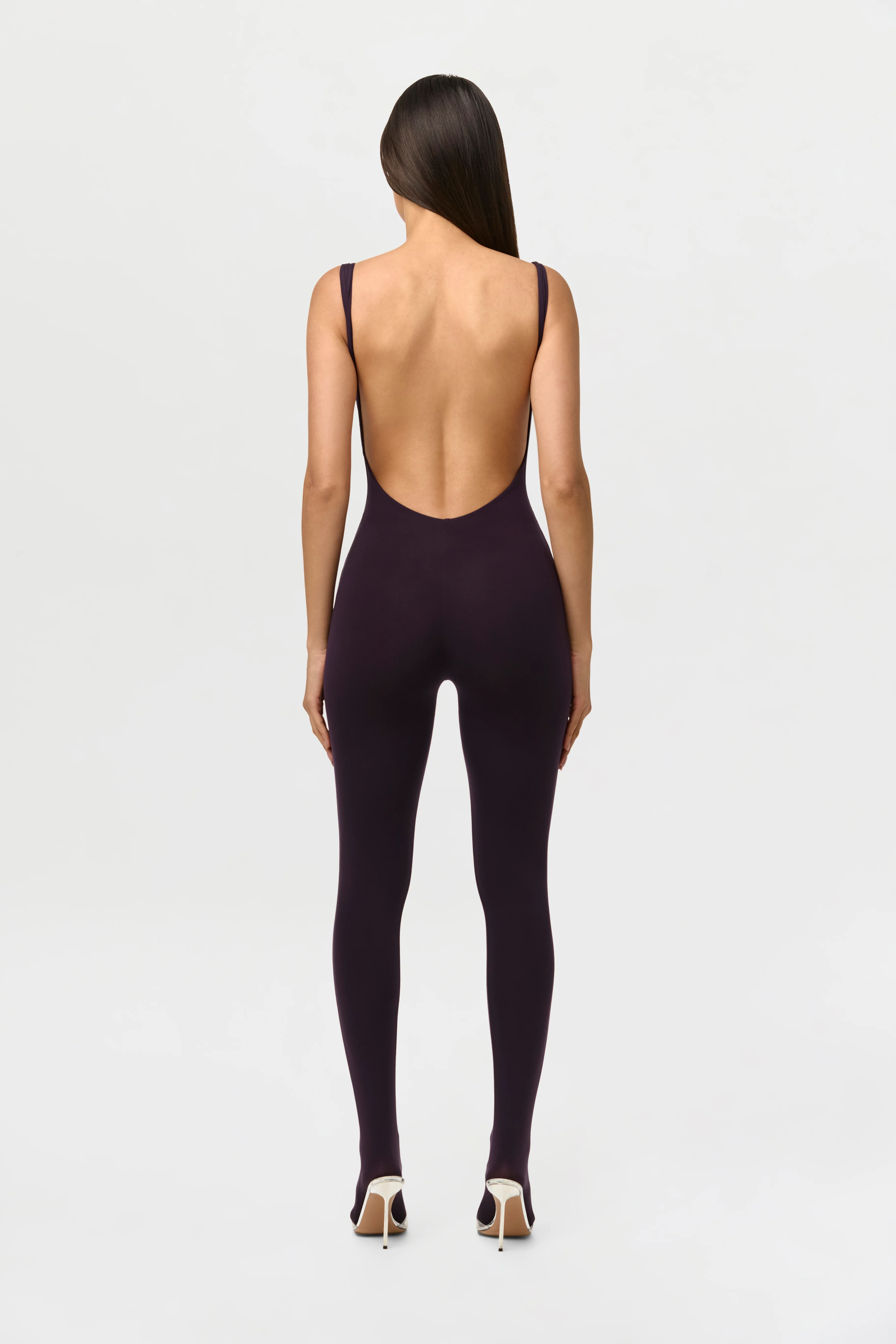 Naked Open Back Jumpsuit - Image 4