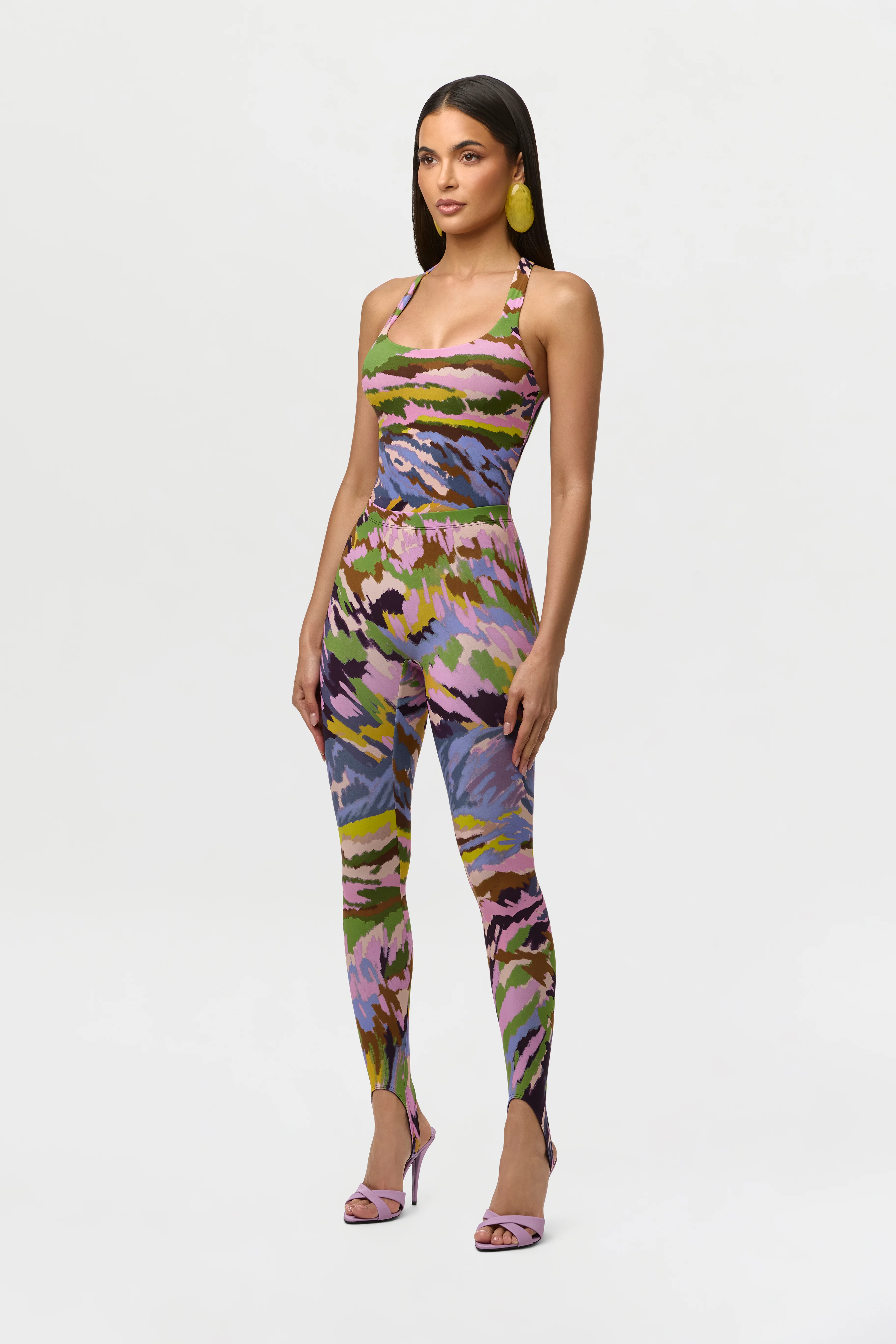 Naked Print Stirrup Legging Petite - Image 9