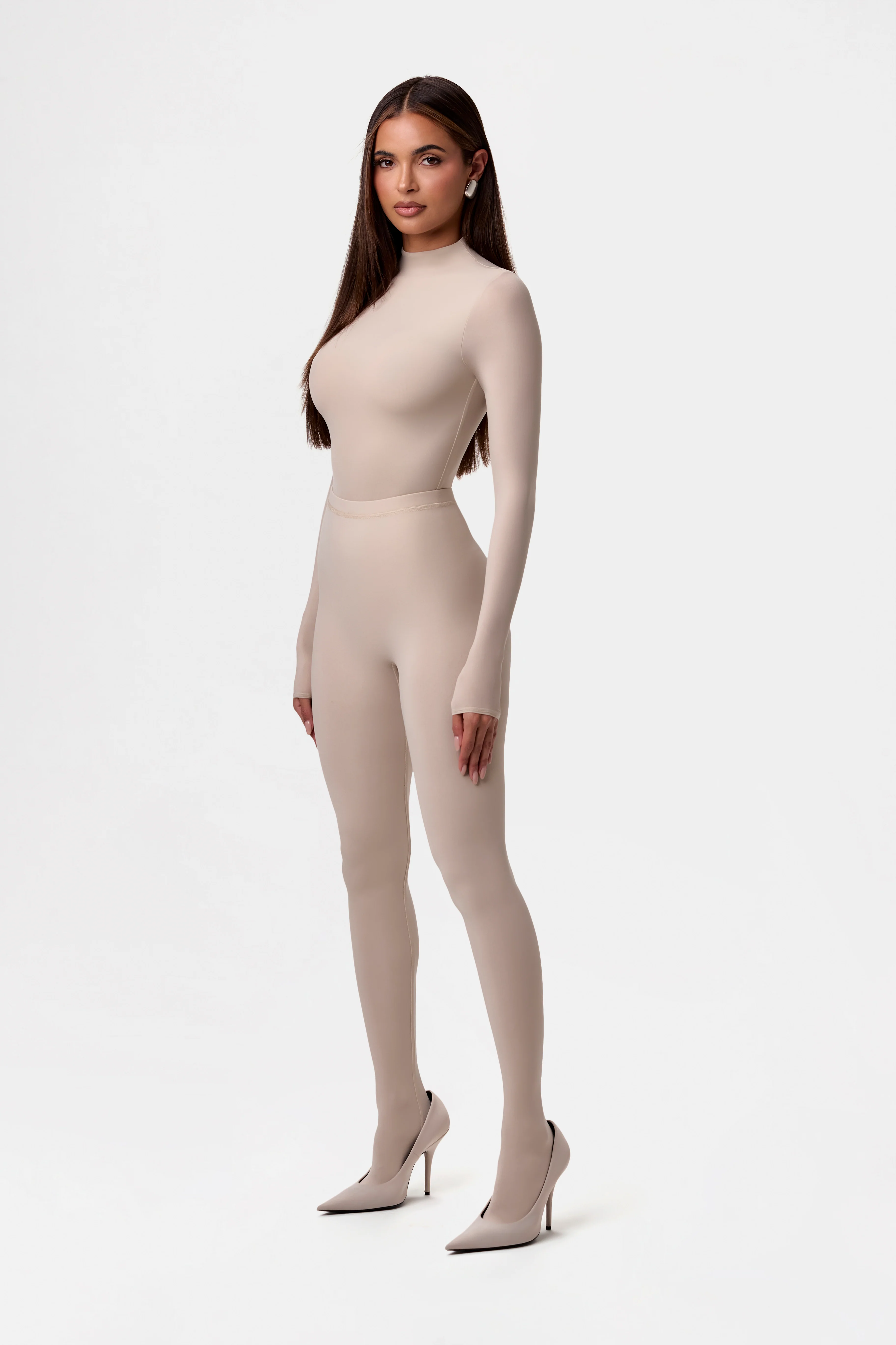 Naked Mock Neck Top - Image 27