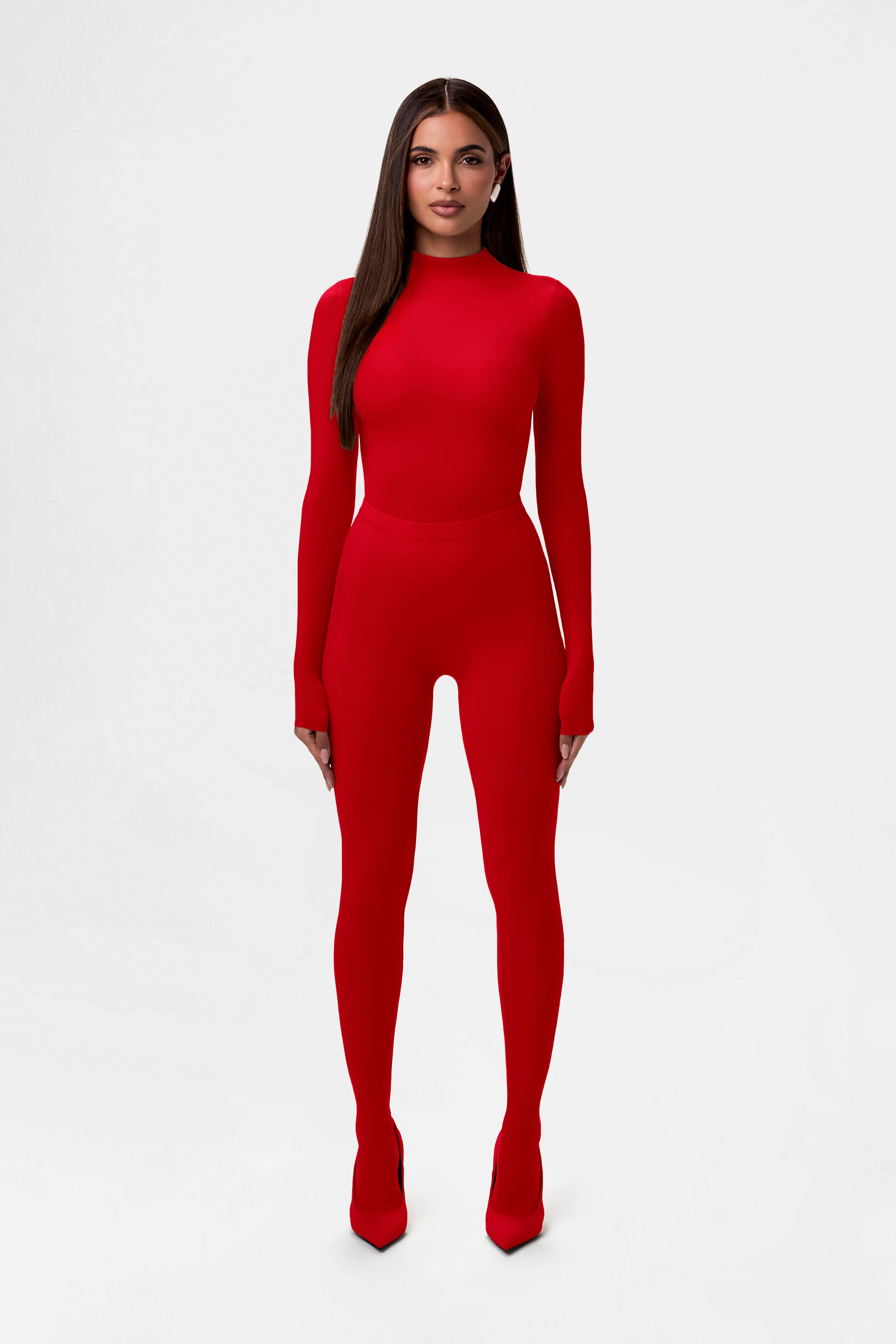 Naked Mock Neck Top - Image 59